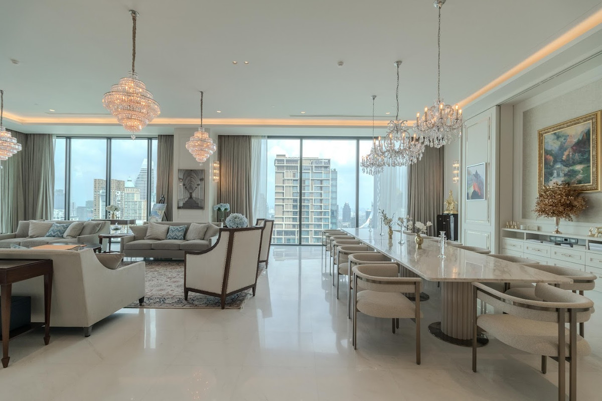 ✨ขาย/ให้เช่าเพนท์เฮาส์สุดหรูพร้อมสระว่ายน้ำบนระเบียงส่วนตัว The Residences at Sindhorn Kempinski 4 ห้องนอน พื้นที่ใหญ่ เฟอร์นิเจอร์ครบ ระเบียงใหญ่ วิวสวย ใกล้ BTS ราชดำริ