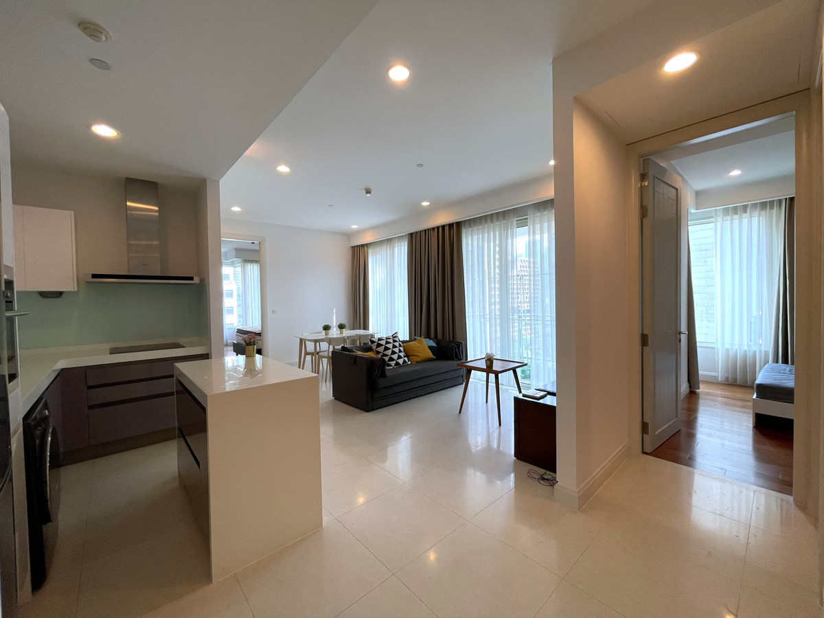 ✨ For Rent Luxury Condo | Q Langsuan | 2 Bed 2 Bath | 106 sqm | BTS Chit Lom | BTS Ratchadamri | Langsuan | Pool View | Garden View | Recently Renovated | Parking Included