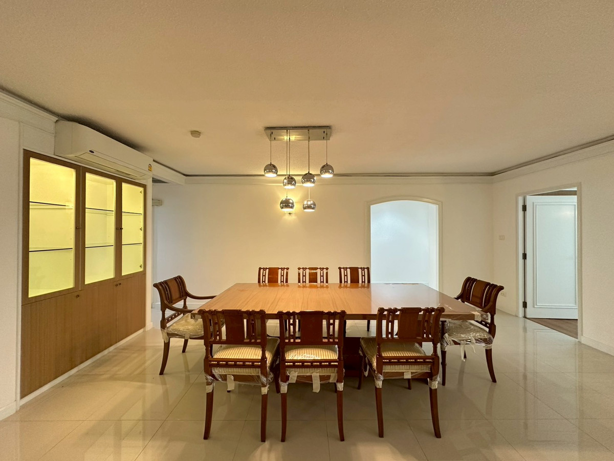 ✨🏢ให้เช่าคอนโดย่านหลังสวน 2+1 ห้องนอน ขนาด 200ตรม. ห้องสวน เฟอร์นิเจอร์ครบ ระเบียงกว่าง ใกล้BTSราชดำริ, สวนลุมพินี พร้อมเข้าอยู่