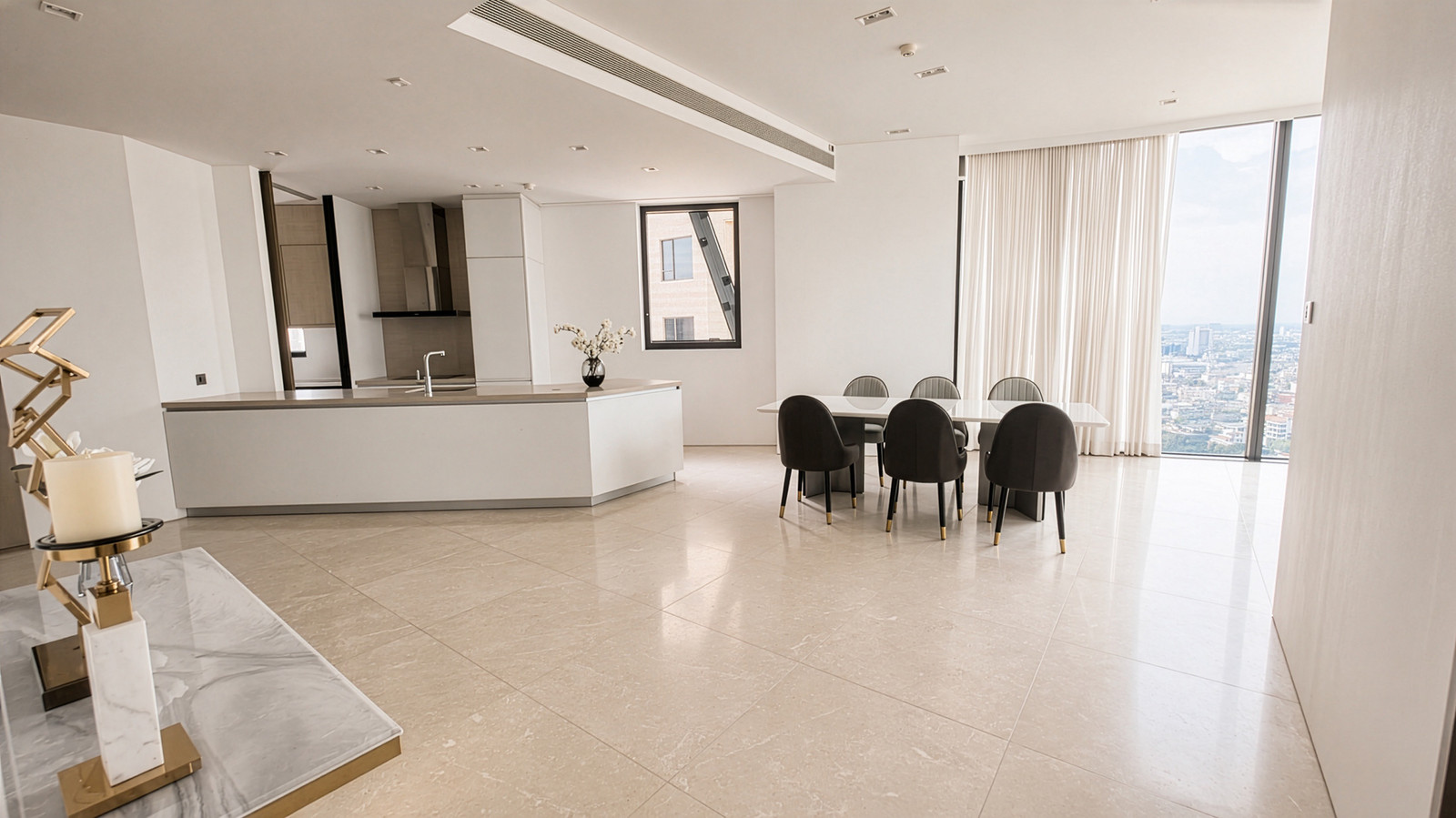 ให้เช่าคอนโดหรูริมแม่น้ำเจ้าพระยา Banyan Tree Residences Riverside Bangkok 2 ห้องนอน 178 ตร.ม. วิวแม่น้ำพาโนรามา ใกล้ ICONSIAM