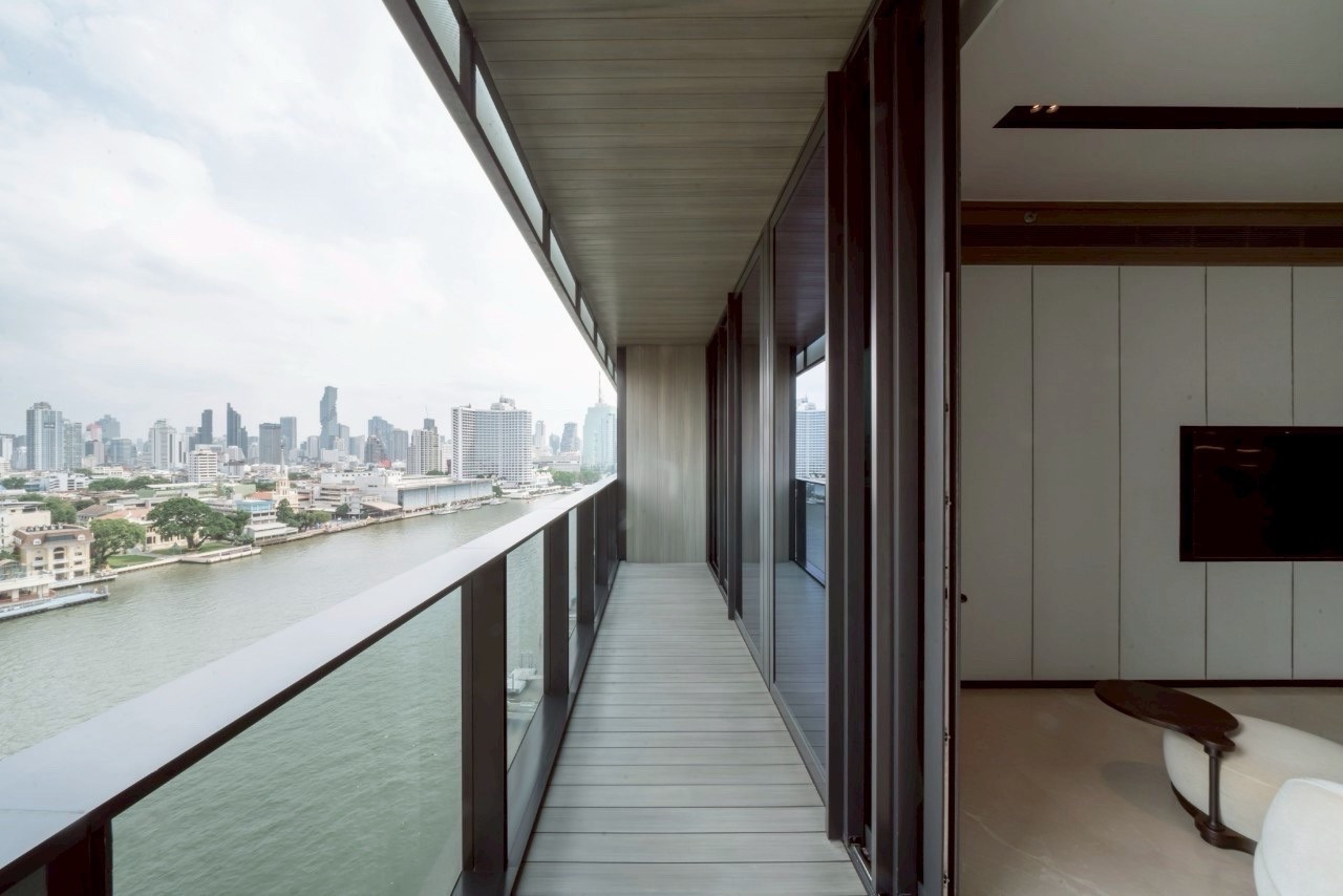 ให้เช่าคอนโดหรูริมแม่น้ำเจ้าพระยา Banyan Tree Residences Riverside Bangkok 2 ห้องนอน 160 ตร.ม. วิวแม่น้ำพาโนรามา ใกล้ ICONSIAM