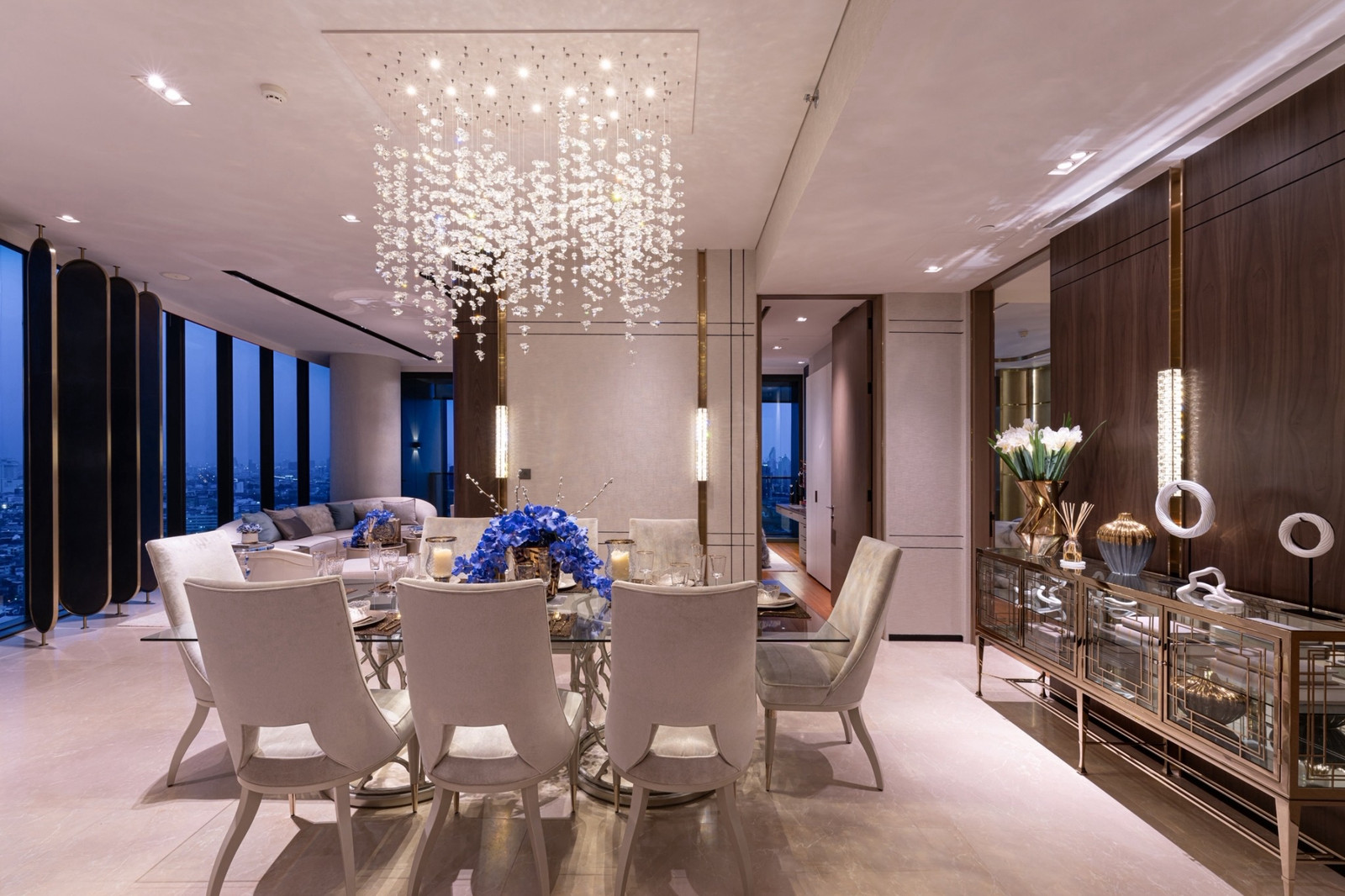 ให้เช่าคอนโดหรูริมแม่น้ำเจ้าพระยา Banyan Tree Residences Riverside Bangkok 2 ห้องนอน 178 ตร.ม. วิวแม่น้ำพาโนรามา ใกล้ ICONSIAM
